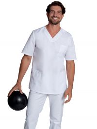 Schlupfkasack Herren Weiß